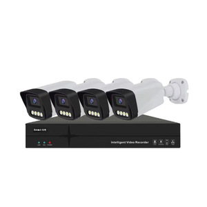 Smart Ivr Surveillance Kit 4 <b>Cameras</b> H.264 PoE Optional Full Color Night Vision <b>Remote</b> Monitoring Indoor Outdoor Use - Product Image 1
