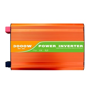 Système d'énergie solaire et éolienne hors réseau à onde sinusoïdale pure haute fréquence 3KW - Product Image 1