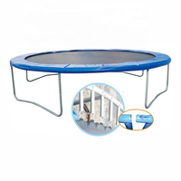 Nanan precio barato al aire libre Mini niños Fitness salto trampolín para la venta niño trampolín redondo personalizado con tienda/techo en el suelo