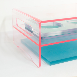 Customized Lightweight Multifunctional <strong>Plastic</strong> Acrylic <strong>Table</strong> High Quality Transparent Wear-Resistant Cutting Processing Service - Product Image 4