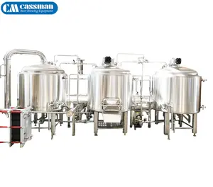 Lengkap Brewery 10BBL Brewhouse Turnkey Bir Peralatan Manufaktur Di Cina untuk Dijual