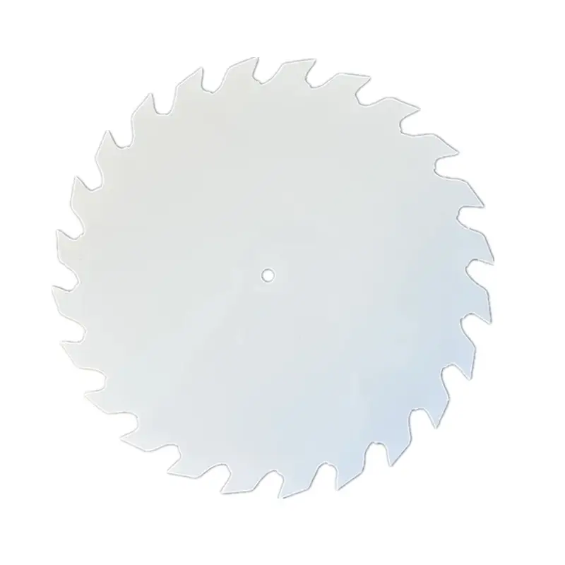 Custom Shape Sublimation Round Sign Blanks Door Hanger Gloss White Round Discs 6" 8" 10" 12" 15" 18"