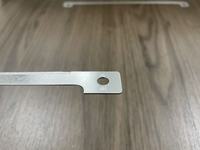Slijtvaste roestvrijstalen snijmes ZL10032 voor Treif voedselmachine, compatibel onderdeel voor voedselverwerkingsmachines