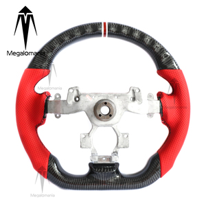 Volante de Alcantara de fibra de carbono forjado personalizado para Nissan <span class=keywords><strong>GTR</strong></span> R35 370Z Z34 350Z Patrol Armada Y62 volante - Product Image 6