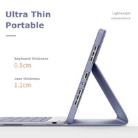 Casing papan ketik nirkabel, sarung HP kulit PU dudukan untuk Xiaomi Pad 8 2025, magnetik 11.2 inci dengan Keyboard