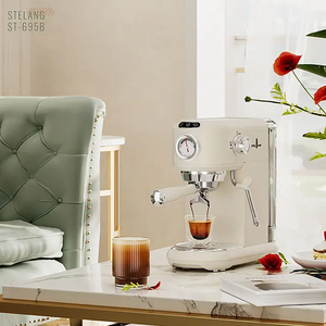 Thiết Bị Nhà Bếp Nhỏ Ý Hàng Mới Về Máy Pha Cà Phê Espresso 3 Trong 1 Thủ Công Cốc Đơn - Product Image 4