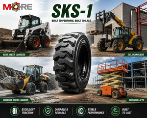 ยางรถตักล้อยางขนาด 10-16.5TL 10PR รุ่น SKS-1 สำหรับรถตักล้อยาง ใช้ในงานก่อสร้าง จัดสวน และการเกษตร - Product Image 4