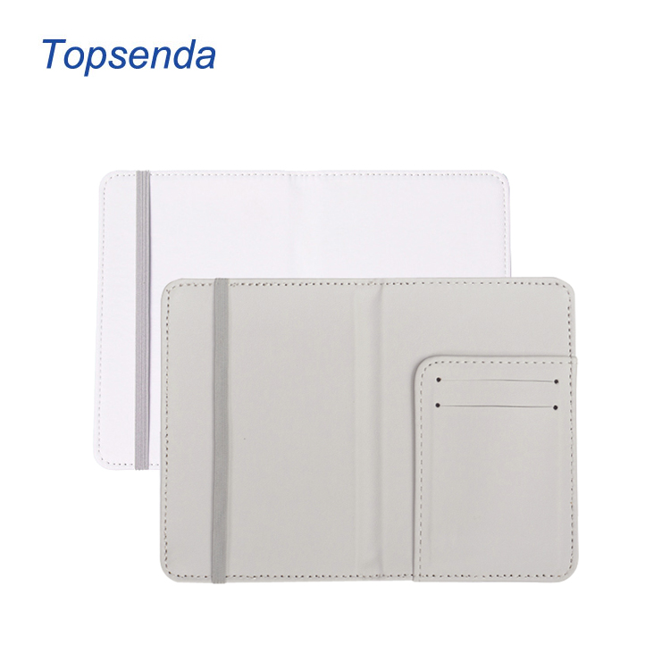 Custom Logo Blank Credit Card Holder Colour PU Leather Sublimation Blank Phone Card Holder