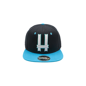 Gorra Ajustada de Visera Plana Personalizada con Tela 100% Acrílica, Lazo Común y Bordado 3D Argyle, Gorra Snapback - Product Image 1