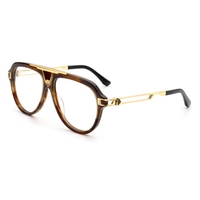 Montures de lunettes optiques rectangulaires de luxe faites à la main en acétate coloré pour femmes et jeunes, motif pois, anti-lumière bleue