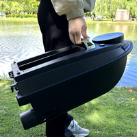 Bateau à appâts de pêche haute puissance 12V de qualité supérieure avec positionnement GPS sans fil et sondeur de poissons, bateau d'alimentation à distance