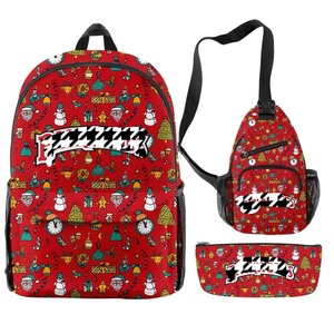 Vente en gros impression personnalisée de logo 3D backwoods garçons sac à dos pour ordinateur portable personnage de dessin animé ensemble de sac à dos pour l'école - Product Image 4