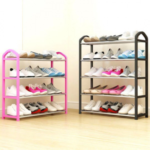 Simple <b>shoe</b> rack, multi-layer <b>shoe</b> cabinet for home use, student dormitory, small <b>storage</b> rack for living room - Product Image 2