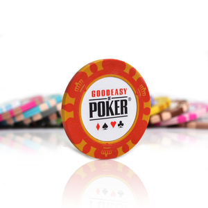 Set de 500 jetons de poker de casino en <span class=keywords><strong>céramique</strong></span> EPT Premium de 39 mm avec boîte en acrylique, 400 plaques incluses - Product Image 6