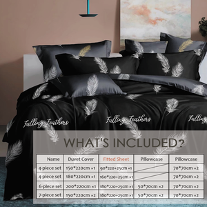 Tùy chỉnh hoa thực vật hoa in tấm ga trải giường thiết lập mới bán buôn phản ứng nhuộm bộ đồ giường được làm bằng polyester Điền - Product Image 3