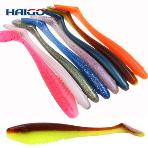 Señuelo de Pesca para Muskie y Lucioperca de 10.5cm y 13cm, Cebo Suave, Inyección Mecánica, Colores Brillantes UV, Fabricante de Señuelos de Silicona Suave - Product Image 4