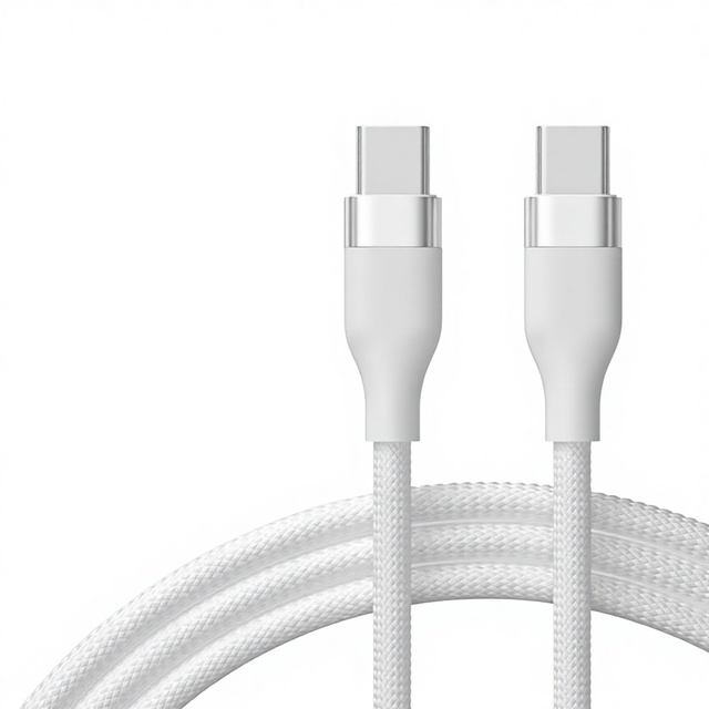 PD 100W USB C to Type C Cable Built in E Marker Chip Tinned Copper Core High Density Braided Data Cable for Iphone Android