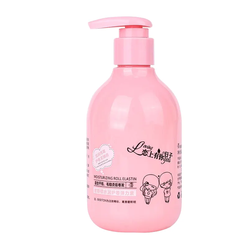 Curly Elastic Hair Lotion Moisturizes Long lasting curly hair enhances anti frizzy and fluffy effects