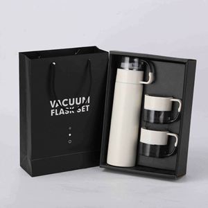 Stainless Steel Eco-Friendly <b>Large</b> Capacity Tumbler <b>Gift</b> <b>Box</b> Water Bottle With Handle and Lid for Outdoor Travel - Product Image 4