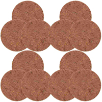 Nid de pigeon rond en fausse fourrure de haute qualité, 22 cm, lavable à la main, accessoire pour boîte à nid de pigeon, fournitures pour oiseaux