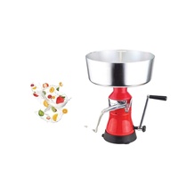 Séparateur de graisse de crème de lait centrifuge en aluminium à haute productivité Manuel 80/L avec composant moteur central
