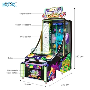 EPARK Wonder Goal 65 pouces, machine d'arcade de tir au but avec tickets de récompense, pour centre de jeux d'arcade et FEC - Product Image 2