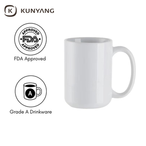 Tasse à café personnalisée en céramique blanche de 15oz avec Logo ou image de <span class=keywords><strong>texte</strong></span> de <span class=keywords><strong>Photo</strong></span> <span class=keywords><strong>personnalisé</strong></span>, meilleures tasses de sublimation, cadeaux en gros - Product Image 1