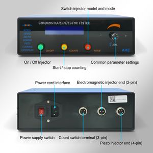 CRI205 Diesel Elektro magnetischer piezo elektrischer Common-<span class=keywords><strong>Rail</strong></span>-Injektor <span class=keywords><strong>tester</strong></span> mit AHE Dynamic Stroke und Magnetventil zahl - Product Image 2