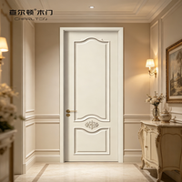 Portes pour Maisons, Portes Intérieures en Bois Massif, Portes à Battants, Bois Moderne Écologique pour Projets Immobiliers