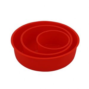Cup-shaped Round Rectangle Baking Pan Baking AccessoriesPastry Muffin Rose Cake Mold Silicone Molds for Cement Pot - Product Image 2