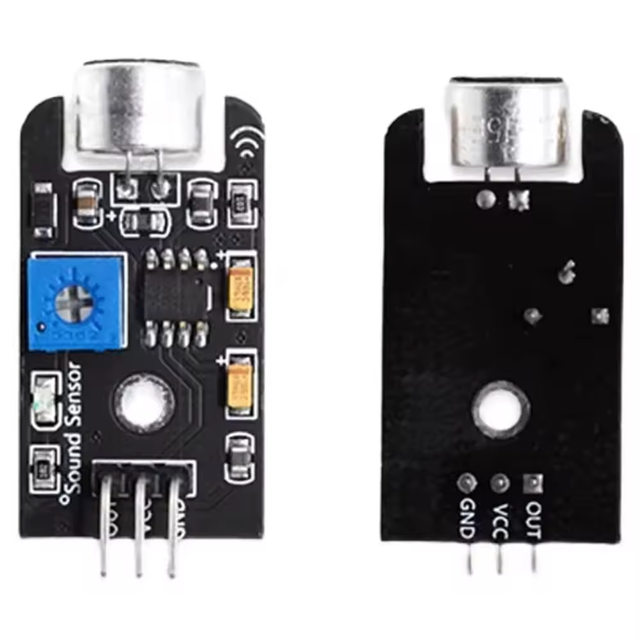 High-sensitivity Microphone Sensor/Microphone Amplifier Smart Car Module Electronic Building Block Sound Detection Sensor