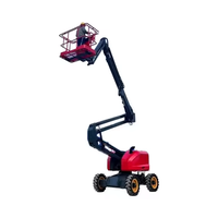 Nouveau élévateur à flèche articulée automoteur 45ft 90ft 140ft pour la construction extérieure palan en acier facile à conduire avec élingue à chaîne