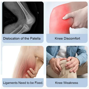 Orthèse de <span class=keywords><strong>genou</strong></span> articulée réglable de qualité médicale pour la récupération post-chirurgie, stabilisateur de blessure au ligament pour fracture rotulienne - Product Image 5