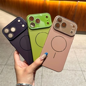 Funda de Silicona Líquida de Lujo para Teléfono Móvil, Venta al Por Mayor, para iPhone 17 Pro Max, Color Sólido, Antigolpes - Product Image 5