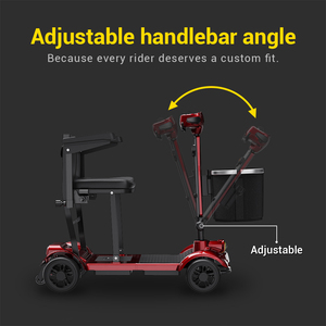 Scooter Eléctrico Pequeño <span class=keywords><strong>de</strong></span> 4 <span class=keywords><strong>Ruedas</strong></span> <span class=keywords><strong>para</strong></span> Adultos, Minimoto <span class=keywords><strong>de</strong></span> Viaje Personalizada, Precio <span class=keywords><strong>de</strong></span> Fábrica al por Mayor OEM ODM, Movilidad Inteligente <span class=keywords><strong>para</strong></span> Personas Mayores - Product Image 6