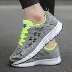 Nouvelles chaussures de marche vulcanisées en maille respirante KJ 2026, tendance 2024, chaussures de sport blanches pour femmes, chaussures de tennis pour femmes, chaussures de fitness pour femmes - Product Image 4