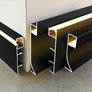 Thiết kế hiện đại thể thao địa điểm Hợp kim nhôm Ốp chân tường Board LED hồ sơ với trực tuyến hỗ trợ kỹ thuật - Product Image 1