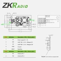 Módulo lector de tarjetas de Control DE ACCESO RFID NFC de 13,56 MHz Felica/MF UID ISO14443A ISO18092 Lector de tarjetas IC