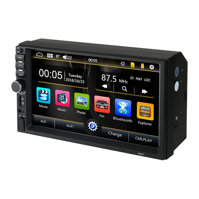 7-inch Multi Media MP5 Player with Mirror Link Touch Screen SD/FM/MP4/USB/AUX/BT Car Audio Car Stereo