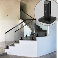 Rampe d'escalier en verre et acier inoxydable au design moderne à prix abordable avec embout pour balcon extérieur d'hôtel et d'hôpital et balustrades