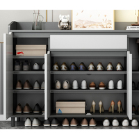 Meubles de salon modernes étagère à chaussures organisateur de stockage armoire à chaussures