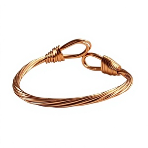 <b>Copper</b> Cuff Bracelet Handmade with Attention to Detail Adjustable Comfort Classic & Fashionable Women's Jewelry - Product Image 1