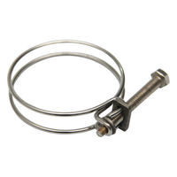 Ventes directes d'usine Collier de serrage à boulon en T Collier de serrage en acier galvanisé Collier de serrage en acier inoxydable