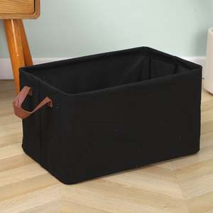 Panier de rangement pliable extra large de 30 L, bacs de rangement pour jouets avec poignée, vente en gros - Product Image 6