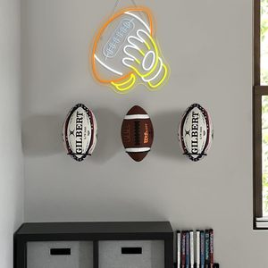 Rugby Football Letreros Neon LED indoor hanging ambient light shop <b>sign</b> wall decoration light entrance indicator light 5V 12V - Product Image 6