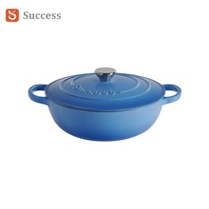 Olla de Hierro Fundido Esmaltado, Olla Holandesa con Tapa, Gran Capacidad, Apta para <span class=keywords><strong>Horno</strong></span>, Utensilios de Cocina de Inducción - Product Image 1