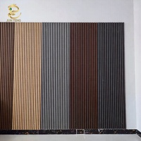 Panneaux muraux en bois pour décoration intérieure, écologiques, isolants, durables, panneaux muraux en MDF pour les espaces commerciaux