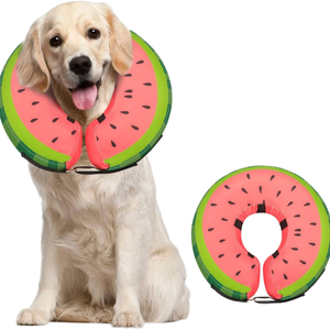 Collar de Recuperación para Mascotas de PVC Suave con Diseño de Sandía, Simple y de Alta Calidad - Product Image 3