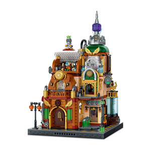 MORK 10321 2694PCS Steam Magic Workshop Building Block Brick Set Model MOC Technical Toy Plastic Festival Gift - Product Image 1