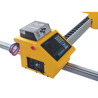 Machine de découpe plasma CNC à portique portable avec moteur pas à pas haute performance pour axes X, Y, Z, engrenages et pompe